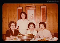 主要名稱：琦君與畢璞、友人安宜等人合照1圖檔，第1張，共1張