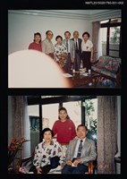 主要名稱：琦君夫婦與友人安宜等人合照(琦君夫婦與友人安宜合照)2圖檔，第2張，共2張