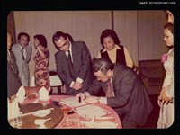 主要名稱：琦君與林海音、何凡餐敘合照5圖檔，第1張，共2張