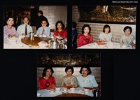 主要名稱：琦君夫婦與瘂弦妻等人餐敘合照3圖檔，第2張，共2張