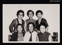 主要名稱：琦君與林海音、謝冰瑩、張秀亞、王怡之、凌淑華合照圖檔，第1張，共1張