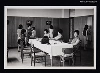 主要名稱：琦君與林海音、劉咸思等婦協成員合照圖檔，第1張，共1張