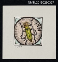 主要名稱：藏書票—天牛圖檔，第1張，共1張