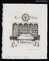 主要名稱：藏書票—THE METROPOLITAN OPERA（大都會歌劇院）圖檔，第1張，共1張