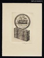 主要名稱：藏書票—旅行圖檔，第1張，共1張