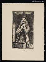 主要名稱：藏書票—ミス・サイゴン（西貢小姐） 圖檔，第1張，共1張