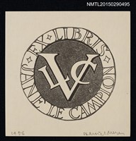 主要名稱：藏書票—LVC圖檔，第1張，共1張