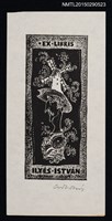 主要名稱：藏書票—唐吉訶德戴風車帽圖檔，第1張，共1張