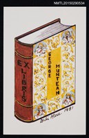 主要名稱：藏書票—書圖檔，第1張，共1張