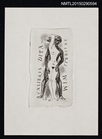 主要名稱：藏書票—裸男與裸女圖檔，第1張，共1張