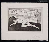 主要名稱：藏書票—入眠圖檔，第1張，共1張