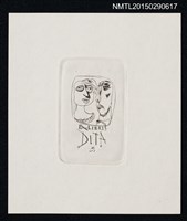 主要名稱：藏書票—面對圖檔，第1張，共1張