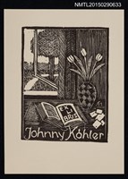 主要名稱：藏書票—窗景圖檔，第1張，共1張