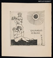 主要名稱：藏書票—人類圖檔，第1張，共1張