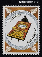 主要名稱：武井武雄の切手型書票—日晷圖檔，第1張，共1張