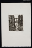 主要名稱：藏書票—裏通り圖檔，第1張，共1張