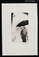 主要名稱：藏書票—葛の花のように雨圖檔，第3張，共3張