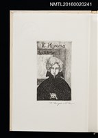 主要名稱：宮下登喜雄作銅版書票集 1981圖檔，第8張，共15張
