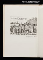 主要名稱：宮下登喜雄作銅版書票集 1981圖檔，第13張，共15張