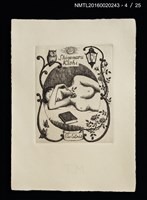 主要名稱：宮下登喜雄銅版書票集 1987圖檔，第5張，共28張