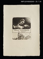 主要名稱：宮下登喜雄銅版書票集 1987圖檔，第24張，共28張