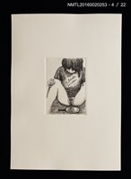 主要名稱：宮下登喜雄好色銅版藏書票集圖檔，第5張，共24張