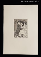 主要名稱：宮下登喜雄好色銅版藏書票集圖檔，第7張，共24張