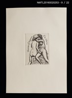 主要名稱：宮下登喜雄好色銅版藏書票集圖檔，第10張，共24張