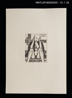 主要名稱：宮下登喜雄好色銅版藏書票集圖檔，第14張，共24張
