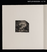 主要名稱：街景夜想（栗田政裕木口木版畫書票集）圖檔，第10張，共25張