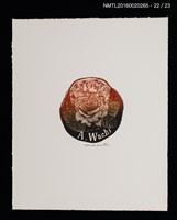 主要名稱：花のプレリュード（栗田政裕木口木版畫書票集）圖檔，第23張，共29張