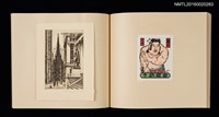 主要名稱：記念．台北国際蔵書票展 吾道院秀和藏書票集圖檔，第19張，共25張