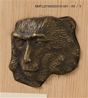 主要名稱：猴壽圖（山高登）/劃一題名：甲申年賀年卡原作集圖檔，第7張，共9張