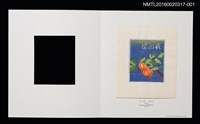 主要名稱：北海道之花（大本靖）/劃一題名：書票十二家集（五） 第24回世界書票会議札幌大会記念書票集圖檔，第2張，共10張