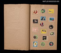 主要名稱：別冊「初期蔵書票貼込帳」/劃一題名：日本蔵票會作品集圖檔，第6張，共6張