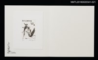 主要名稱：馬シリーズ．5 ペガサス（多賀新）/劃一題名：佐々木康之藏書票集圖檔，第1張，共1張