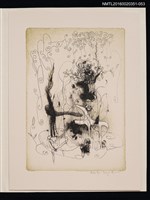 主要名稱：藏書票—	花のある風景/劃一題名：芥舟．原野賢吉藏書票集圖檔，第1張，共1張