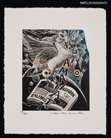 主要名稱：藏書票—ぺガサス圖檔，第1張，共1張