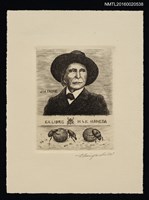 主要名稱：藏書票—JEAN-HENRI FABRE圖檔，第1張，共1張