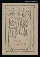 主要名稱：藏書票—絞首台圖檔，第1張，共1張