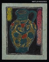 主要名稱：藏書票—豐收圖水罐圖檔，第1張，共1張