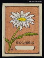 主要名稱：藏書票—小雛菊圖檔，第1張，共1張