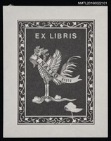 主要名稱：藏書票—鳳凰圖檔，第1張，共1張