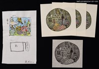 主要名稱：藏書票—静物圖檔，第5張，共5張