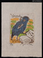 主要名稱：藏書票—There was an old crow圖檔，第1張，共2張