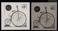 主要名稱：藏書票—腳踏車圖檔，第1張，共1張