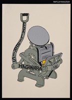 主要名稱：藏書票—圓盤印刷機圖檔，第1張，共1張