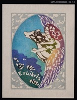 主要名稱：藏書票—飛馬女神圖檔，第3張，共3張