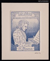 主要名稱：藏書票—莫札特圖檔，第1張，共2張