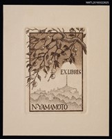 主要名稱：藏書票—柿樹圖檔，第1張，共2張